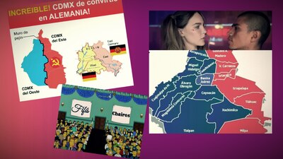 Las reacciones ante la nueva división de partidos en la ciudad ha despertado la creatividad de los chilangos