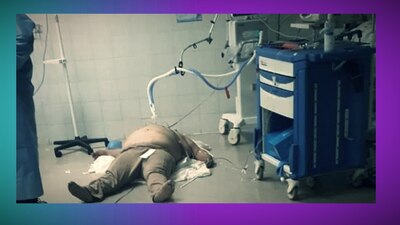 Usuarios de redes sociales viralizaron una foto de un hombre desplomado en el piso