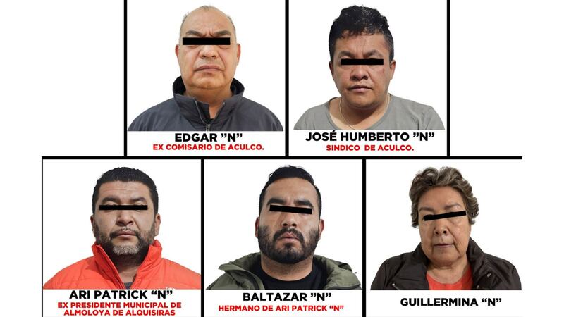 ‘Operativo Enjambre": detienen a exalcalde de Almoloya y a síndico de Aculco, Edomex