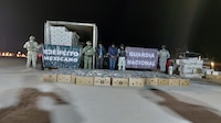 Militares y GN aseguran casi 2 toneladas de cocaína en Sonora