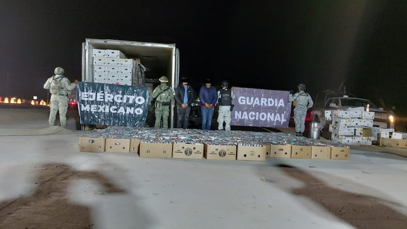 Militares y GN aseguran casi 2 toneladas de cocaína en Sonora