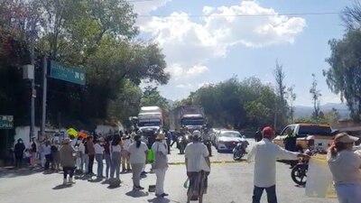 Habitantes del Ejido San Pedro Mártir, en la alcaldía Tlalpan, externaron su molestia