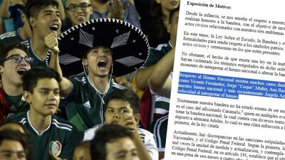 Se propuso que también se sancione a quienes modifican la Bandera