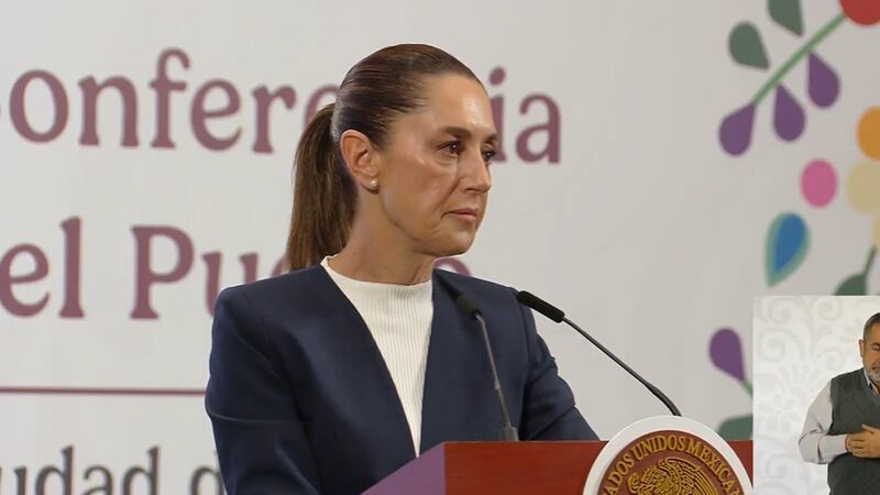 Sheinbaum evita confrontar a hijo de Trump por dichos sobre decapitar a México