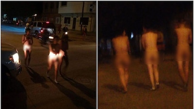 Las mujeres son acusadas de cometer un supuesto robo