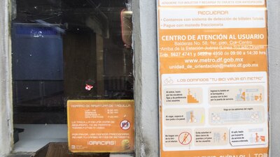 Las taquillas de metro capitalino cerrarán más temprano