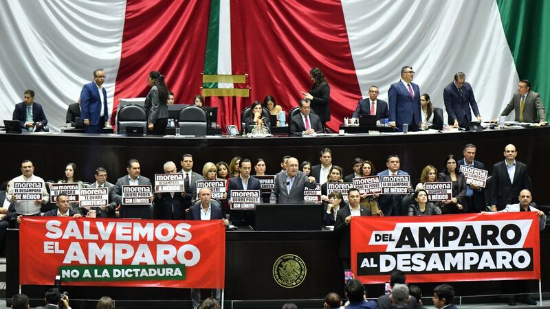 Diputados aprueban en lo general la reforma a la Ley de Amparo; eliminan retroactividad