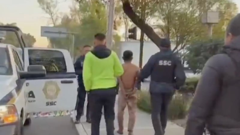 Detienen a hombre que desolló a un perrito para cubrirse con su piel en la GAM