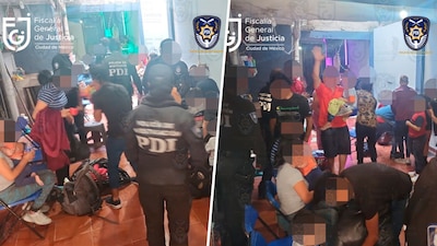 La Fiscalía indicó que el operativo de rescate concluyó con tres detenidos