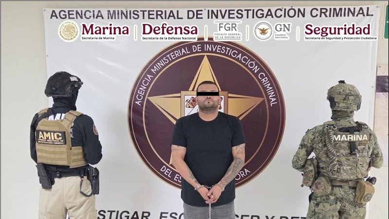 Detienen a ‘El Tomate’ en Sonora; era considerado un objetivo prioritario por ser parte de ‘Los Gigios’