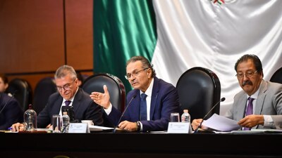 El titular de Pemex dijo que de 2018 a septiembre de 2023, la deuda de Pemex disminuyó en 22 mil 900 millones de dólares