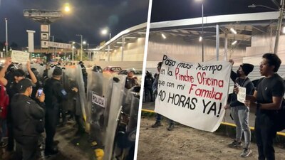 Acusaron represión y algunos golpes de parte de policías de la CDMX