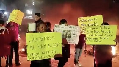 Los padres de familia exigen la detención de un presunto violador en el Edomex