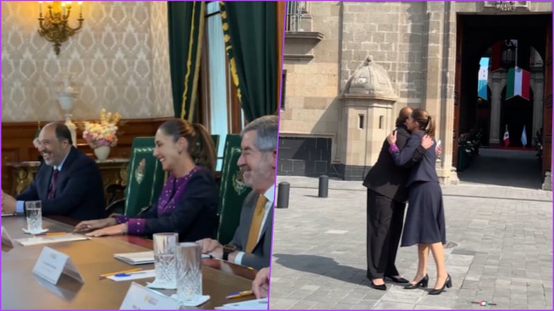 Sheinbaum comparte video del encuentro amistoso con la presidenta de Honduras