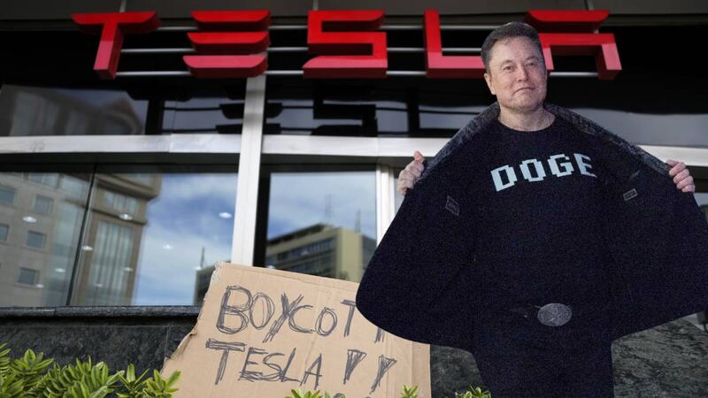 Ante la caída de acciones, Elon Musk dice que dedicará menos tiempo a DOGE y más a Tesla