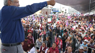 El líder de Morena se ve muy cerca de la Presidencia