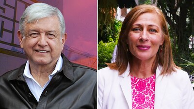 AMLO y Tatiana hicieron mancuerna perfecta para arrasar en la elección presidencial