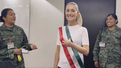 Sheinbaum compartió un video sobre el significado de ser la primera mandataria de México en la historia