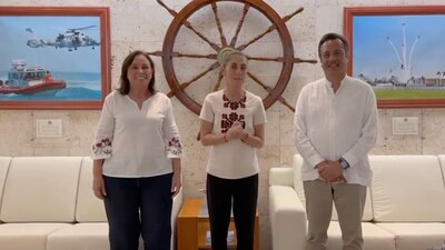 La Presidenta prometió regresar a la entidad antes de que termine el mes