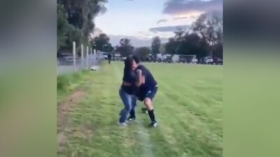 La pelea fue captada en video