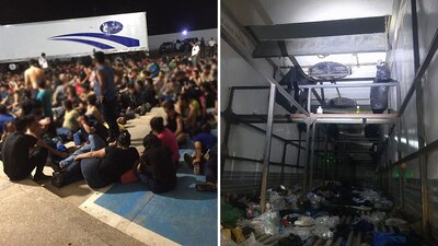 A los mas de 100 niños, los trasladaron al DIF quienes se quedaron con la tutela