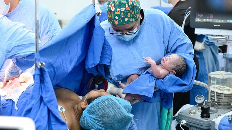 Primer bebé nacido en 2025 es mexiquense y del IMSS Naucalpan