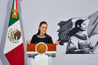 ¿Sheinbaum se burló de las manifestaciones de los trabajadores del IMSS?