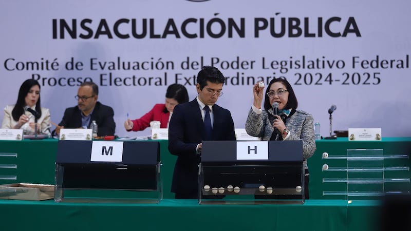 Elección judicial: Sigue EN VIVO la insaculación del Comité del Poder Legislativo