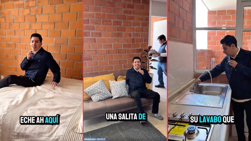 VIDEO: Cuarto por cuarto, tiktoker muestra las ‘casas del Bienestar’