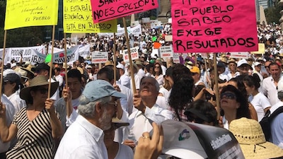 En la CDMX se dio el mayor número de ciudadanos protestando