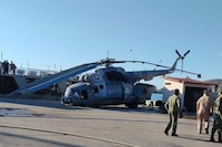 Choca y se desploma helicóptero de la Marina en Sinaloa sin que se reporten agentes lesionados