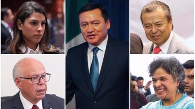 Estos son algunos priistas que podrían ocupar un escaño en la Cámara Alta entre 2018 y 2024