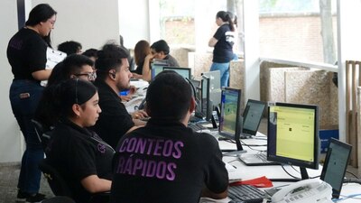 Ven imposible que haya fraude con el conteo rápido