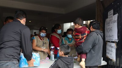 El alcalde Raciel Pérez Cruz informó que los recursos que se entregan son municipales