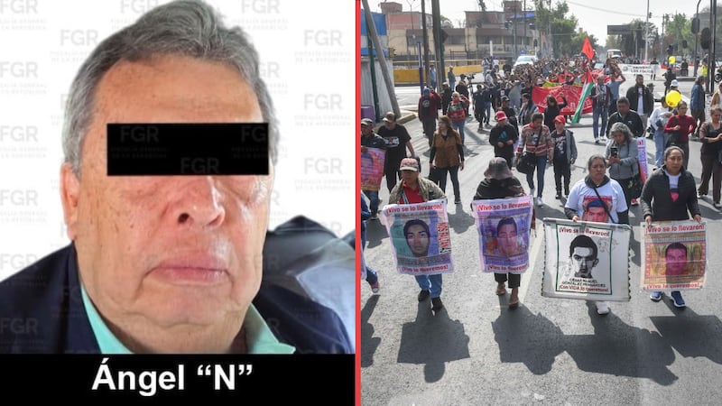 Padres de los 43 de Ayotzinapa aseguran que no han sido notificados sobre la detención de Ángel Aguirre
