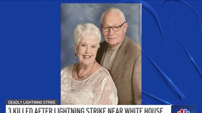 Visitaban Washington para celebrar su 56to aniversario de boda