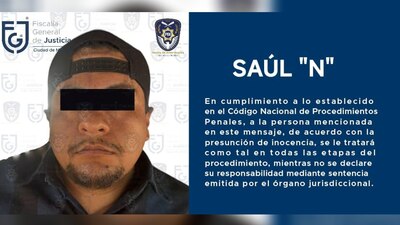 Fue detenido en Iztapalapa