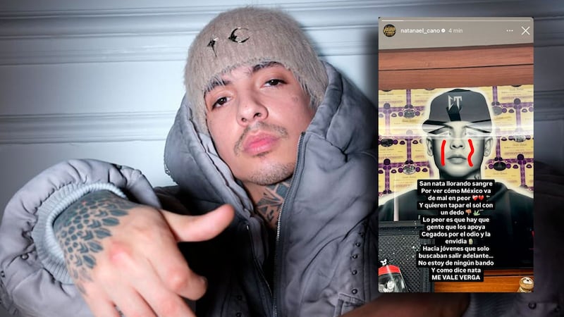 Natanael Cano denuncia censura a narcocorridos: “Quieren tapar el sol con un dedo”