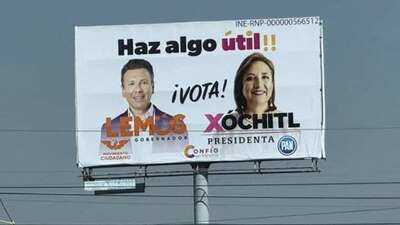 El PRI afirmó que MC se quiere 'colgar' de la aspirante a la Presidencia, Xóchitl Gálvez