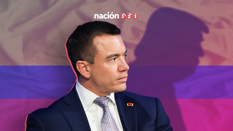 Daniel Noboa, presidente de Ecuador, anuncia aranceles del 30% a Colombia