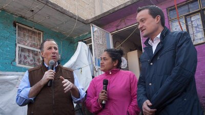 José Antonio Meade y Mikel Arriola visitaron la delegación Tlalpan de la capital