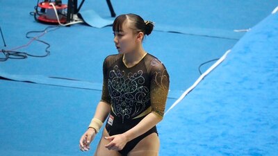 La gimnasta fue suspendida de su participación en París 2024