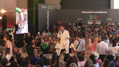 En el evento de José Antonio Meade sonaron éxitos de Juan Gabriel