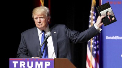 Aunque ha publicado libros, Donald Trump ha dicho que no tienen tiempo para leer