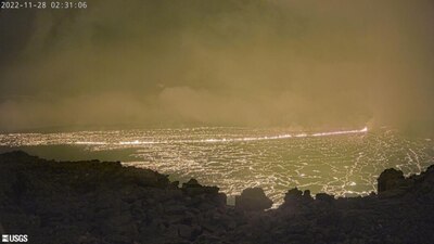 Mauna Loa es uno de los cinco volcanes que juntos forman la Isla Grande de Hawái