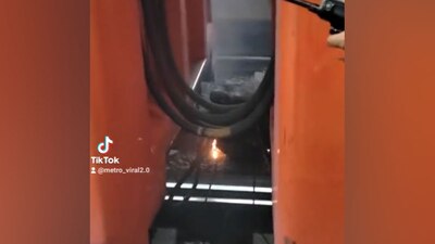 El Metro informó que el hecho se debió a la caída de una muleta a las vías