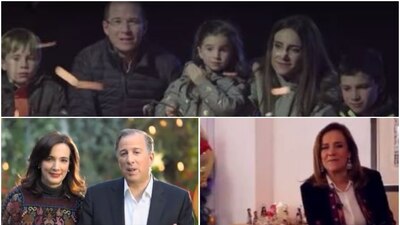 Los aspirantes a la Presidencia enviaron sus mejores deseos a los mexicanos en estas fechas decembrinas