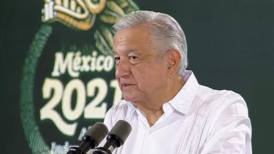 El presidente Andrés Manuel López Obrador presumió que Yucatán es el estado más seguro del país