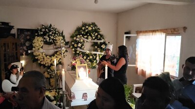 Este miércioles, amigos y familiares despidieron a Diego