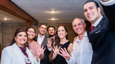 Los aspirantes se dijeron satisfechos por los resultados de la encuesta